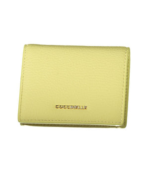 Coccinelle Yellow Leather Wallet