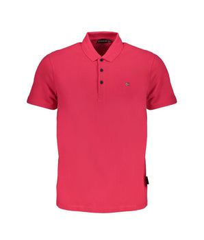 Napapijri Pink Cotton Polo Shirt