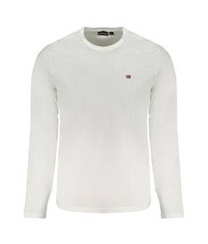 Napapijri White Cotton T-Shirt
