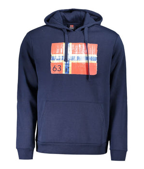 Norway 1963 Blue Cotton Men Sweater