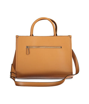 Guess Jeans Brown Polyethylene Handbag