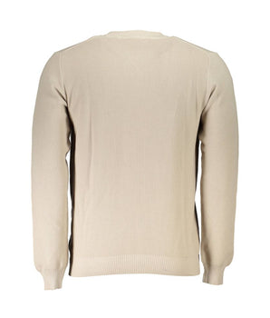 North Sails Beige Cotton Men Sweater