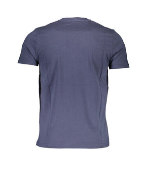 North Sails Blue Cotton Men T-Shirt