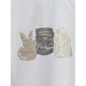 Ganni Have a Nice Day long-sleeved Top
