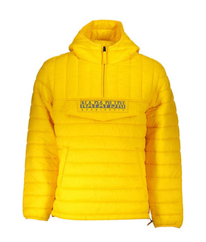 Napapijri Yellow Polyamide Men Jacket