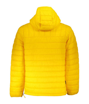 Napapijri Yellow Polyamide Men Jacket