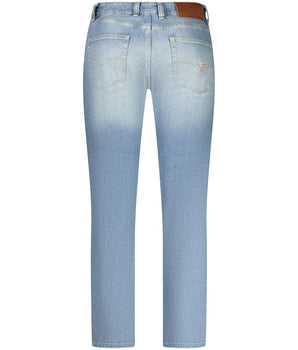 Guess Jeans Blue Cotton Men Jeans