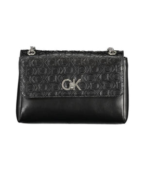 Calvin Klein Black Polyester Handbag