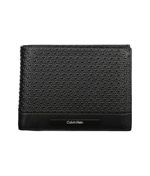 Calvin Klein Black Leather Elegant RFID Wallet