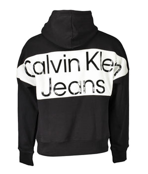 Calvin Klein Black Cotton Men Sweater