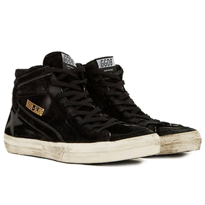Golden Goose Black Calfskin Sneakers