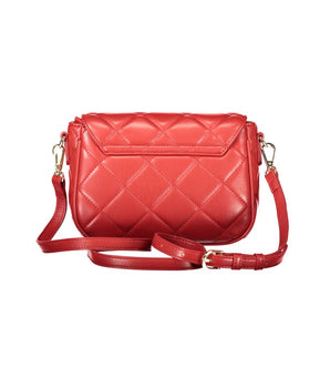 Mario Valentino Red Polyethylene Women Handbag