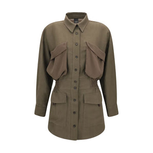 PINKO Linen Shirt Jacket