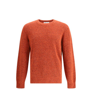 Brunello Cucinelli Orange Alpaca Vicugna Pacos Sweatshirt