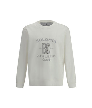 Brunello Cucinelli Maxi Print Sweatshirt
