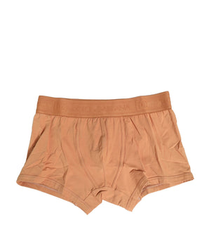Dolce &amp; Gabbana Brown Cotton Stretch Regular Boxer Underwear
