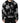 Dolce &amp; Gabbana Black Wool Floral Printed Men Hooded Jacket
