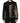 Dolce &amp; Gabbana Black Gold Floral Jacquard Men Biker Jacket