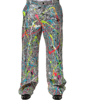 Dolce &amp; Gabbana Multicolor Sequined Embellished Pants