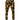 Dolce & Gabbana Black Pasta Print Tapered Men Pants