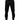 Pantalones de vestir DG Crown de algodón negro de Dolce &amp; Gabbana