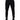 Pantalones jogger de cintura media de algodón negro de Dolce &amp; Gabbana