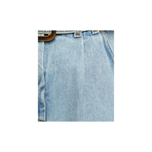 Pantalón corto de algodón azul de Balmain