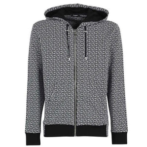 Suéter de algodón negro de Balmain