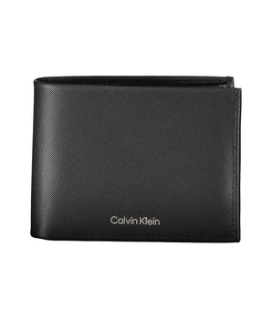 Calvin Klein Sleek Black Leather Wallet with RFID Blocking