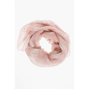 Alexander McQueen Pure Silk SKULL Foulard