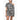 Dsquared² All-Over Logo Two-Tone Mini Beach Cover-up Dress