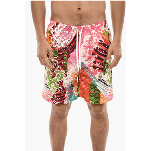 Dsquared² Allover Printed Swim Shorts
