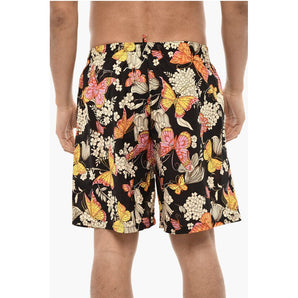 Dsquared² Printed BUTTERFLY Swim Shorts