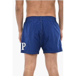 Dsquared² Logo Print MIDI Swimshorts