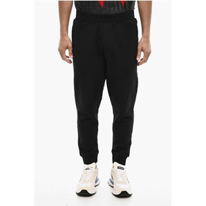 Dsquared² 2 Pockets Fleeced Cotton Joggers