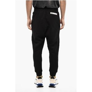 Dsquared² 2 Pockets Fleeced Cotton Joggers