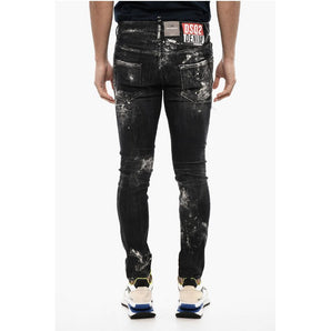 Dsquared² Acid Wash Distressed SUPER TWINKY Jeans
