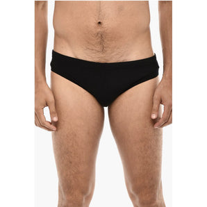 Dsquared² Slip Swimsuit With Logo Print