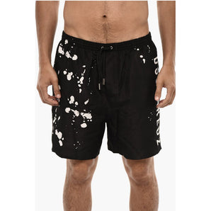 Dsquared² Acid Wash Effect Swim Shorts