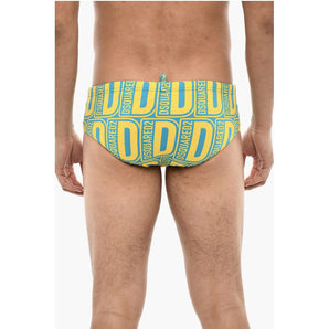 Dsquared² Logoed Motif Swim Briefs