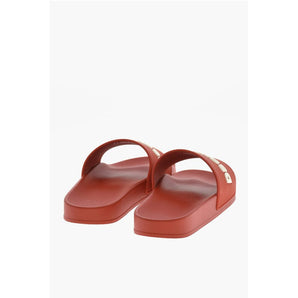 Dsquared² Rubber ICON Slides With Embossed Logo