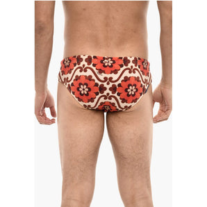 Dsquared² Floral Motif Slip Swimsuit