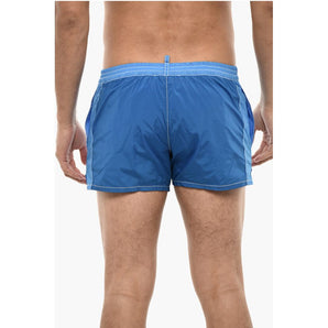 Dsquared² Two-Tone Swim Shorts with Side Logo