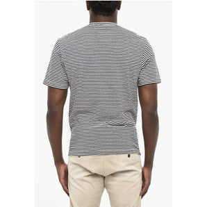Dsquared² Two Tone Awning Striped Crew-neck T-shirt