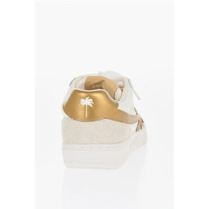 Palm Angels Leather UNIVERSITY Low-Top Sneakers