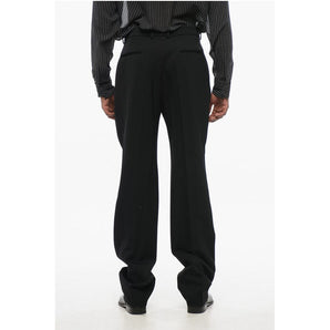Saint Laurent Double-pleated Wool 4-Pocketed Pants