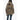 Woolrich Striped Wool Blend Maxi Cardigan with Hood