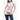 Off-White Solid Color LINGERIE T-Shirt with Contrasting Detail