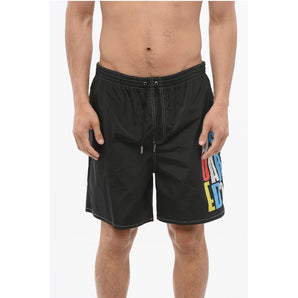 Dsquared² Swimshorts with Multicolored Print