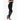 AllSaints Stretch Cotton Pants with Elastic Waistband and Decorated Sn